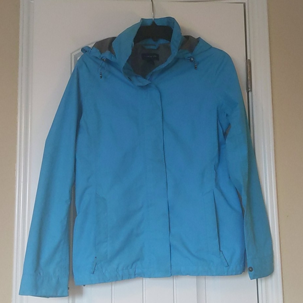 Land's End Hooded Raincoat
